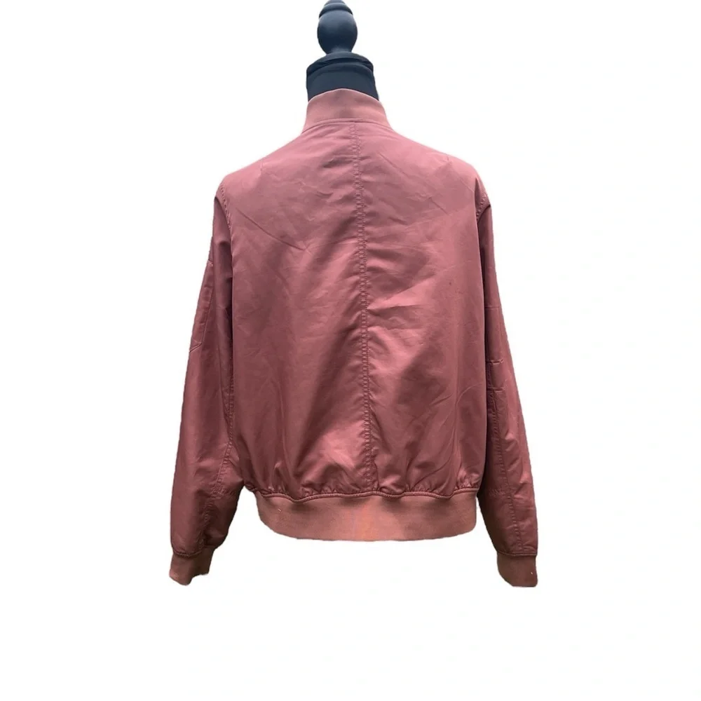 Women's Cinnamon Colored Bomber Jacket buy forever 21 size US 2X - Picture 3 of 5